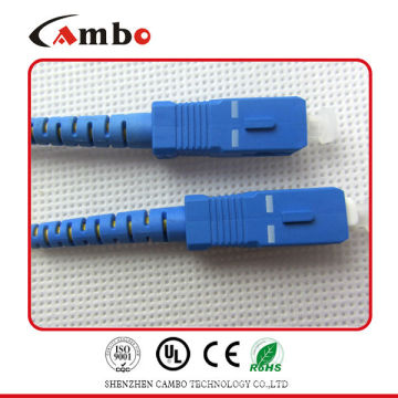 Pérdida baja de la inserción y la pérdida posterior de la reflexión Fibra Patch Cord D4 SC con precio competitivo